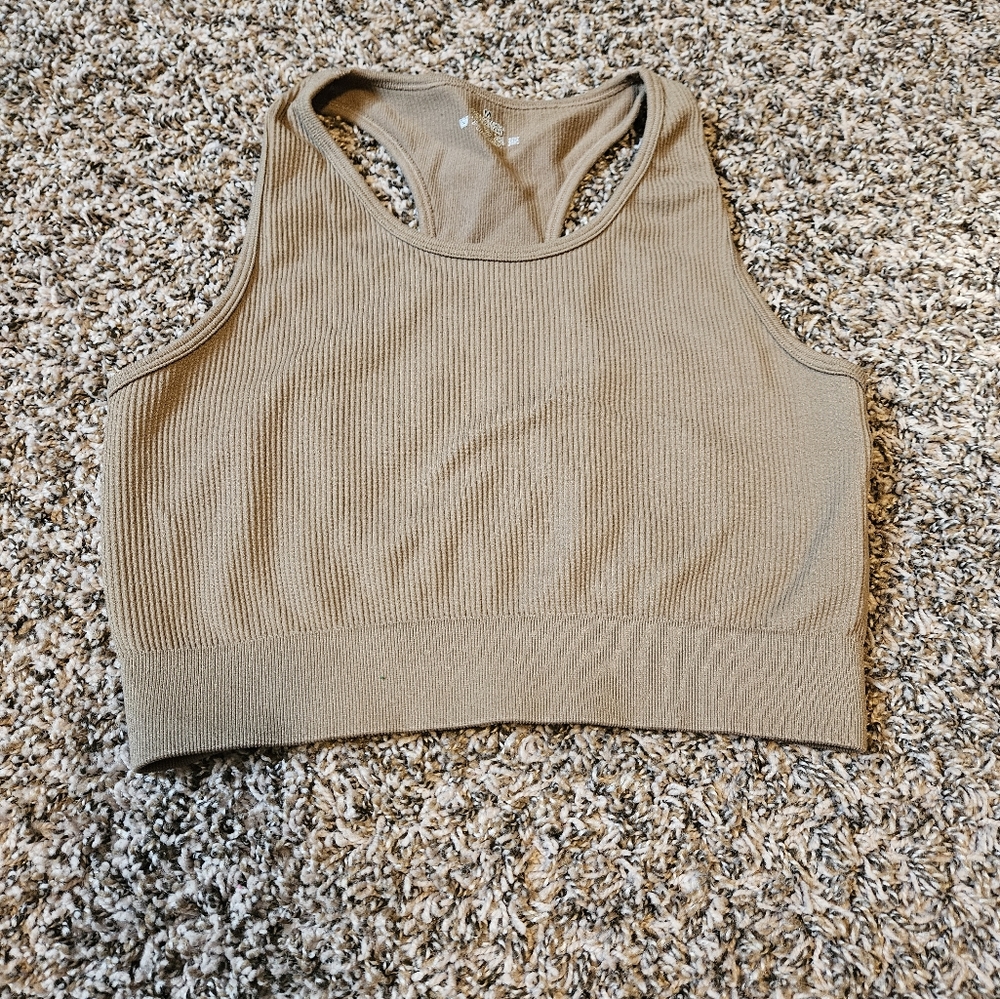 Boutique Racerback Cropped Tank